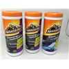 Image 1 : Armor All Cleaning Wipes Lot of 3Â 