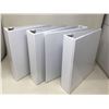 Image 1 : Lot of White Binders(4)