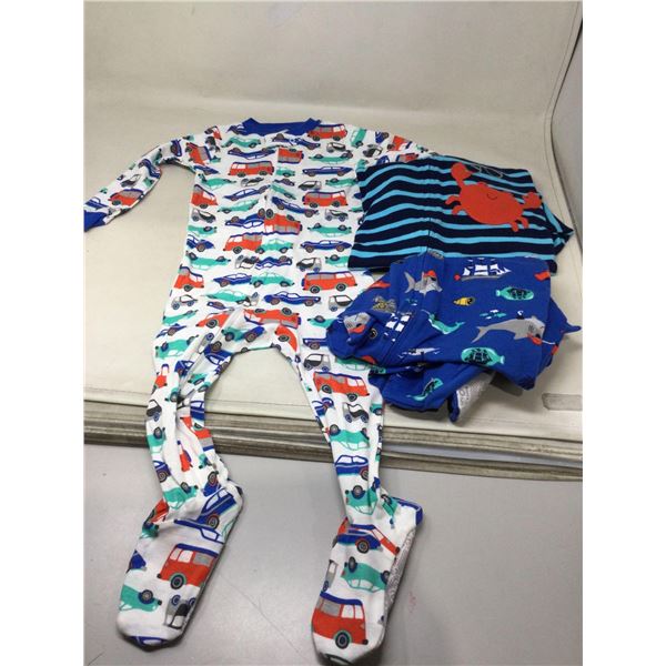 Carters Zip-up Pajamas (18m)