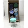 Image 2 : 8pk Glass Food Jars (6oz)