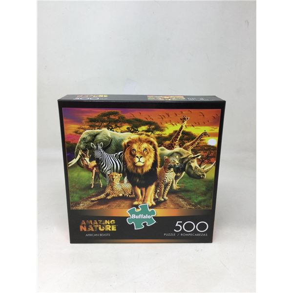 Amazing Nature African Beasts 500pc PuzzleÂ 