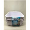 Image 1 : LitterMaid disposable Litter Box 3pk