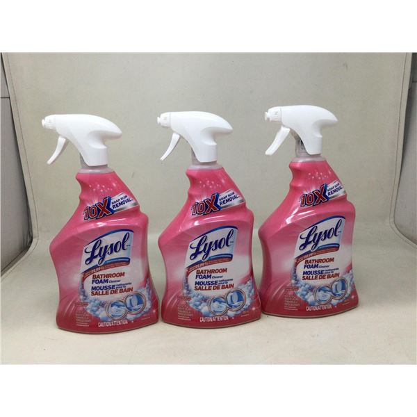 Lysol Bathroom Foam Cleaner (3 x 950ml)