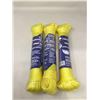 Image 1 : Ben-Mor 3/16in x 100ft Twisted Polypropylene Rope Lot of 3Â 