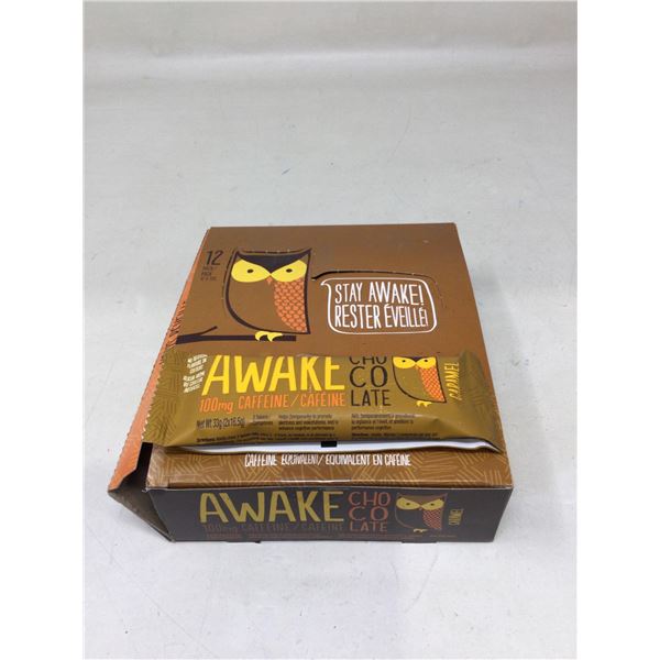 Awake Caffeinated Chocolate Bars (12 x 33g)