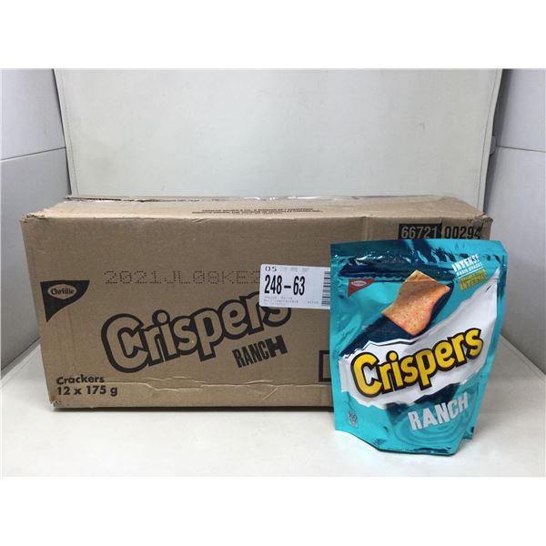 Case of Crispers Ranch Crackers (12 x 175g)
