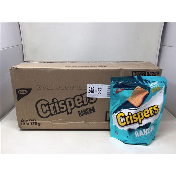 Case of Crispers Ranch Crackers (12 x 175g)
