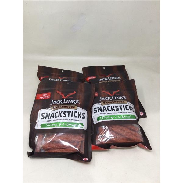 Jack Links Snackstick Turkey Sausage Snacks (4 x 225g)