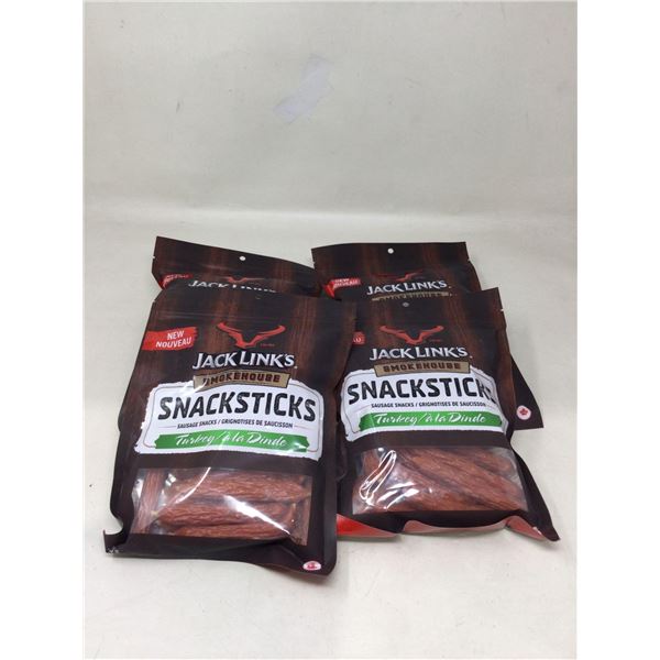 Jack Links Snackstick Turkey Sausage Snacks (4 x 225g)Â 