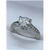 Image 2 : Ladies Brilliant Cut Large carat Solitaire engagement ring-size 8