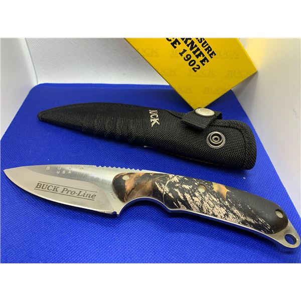 NEW Buck Pro Line Hunter knife with sheath