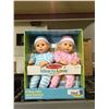 Image 1 : Melissa and Doug Luke and Lucy Twin Doll SetÂ 