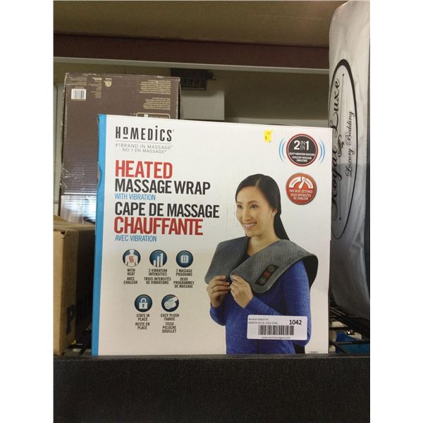 Homedics Heated Massage Wrap with Vibration