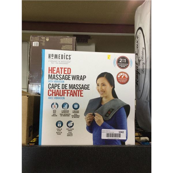 Homedics Heated Massage Wrap with Vibration