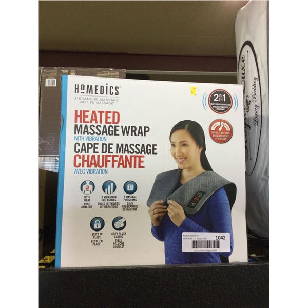 Homedics Heated Massage Wrap with Vibration