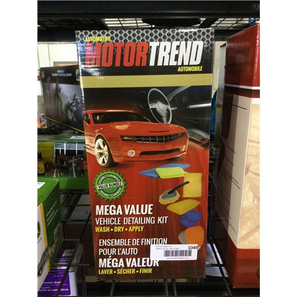 Motor Trend Vehicle Detailing Kit