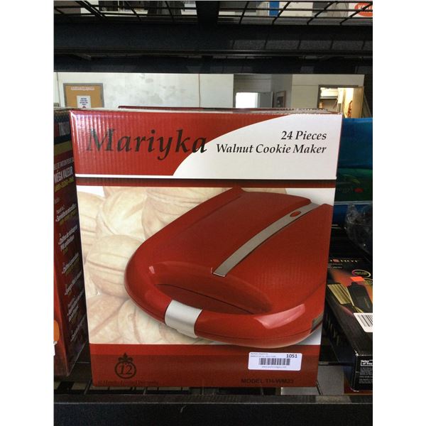 Mariyka 24 Pc Walnut Cookie Maker