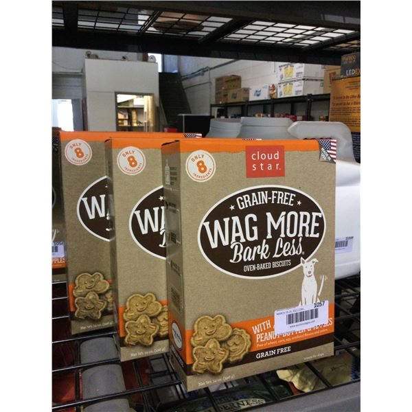 Cloud Star Grain Free Dog Biscuits (396g) Lot of 3Â 