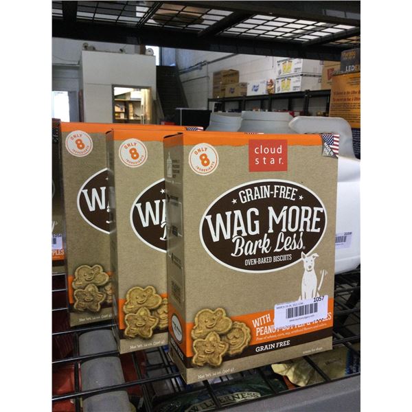 Cloud Star Grain Free Dog Biscuits (396g) Lot of 3
