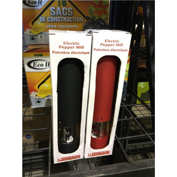 Gourmet Tools Electric Pepper Mill Lot of 2Â 