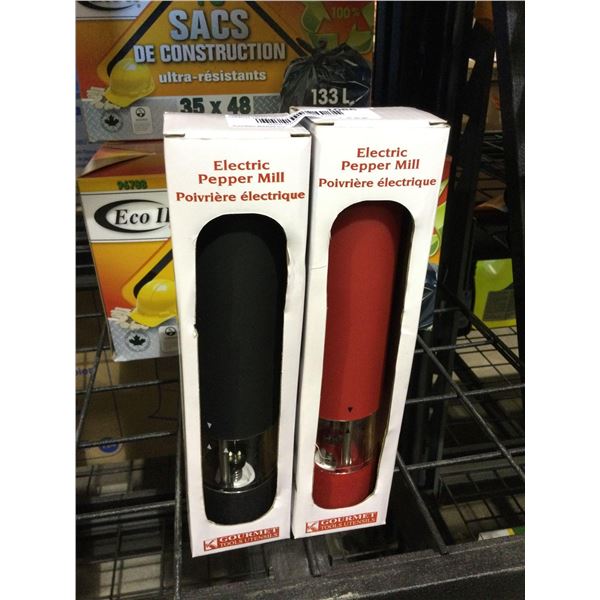 Gourmet Tools Electric Pepper Mill Lot of 2