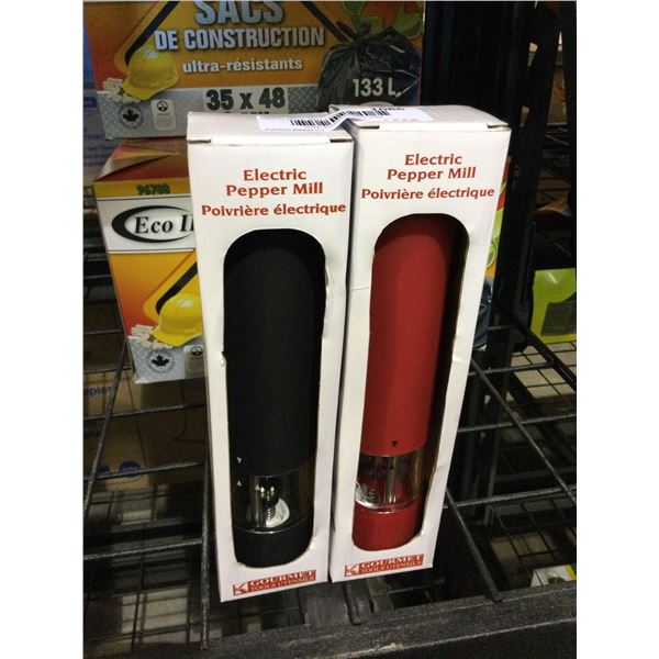 Gourmet Tools Electric Pepper Mill Lot of 2