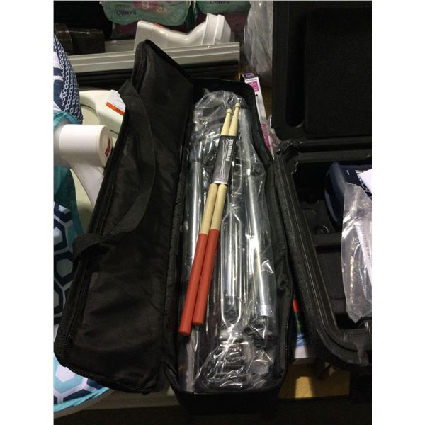 VangoaÂ Snare Drum Stand and DrumsticksÂ 