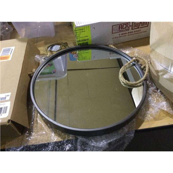 Foreside Rope and Circle Mirror - Model: FMIR00109Â 