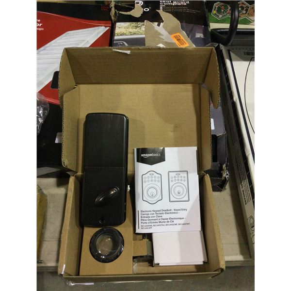 Amazonbasics Electronic Keypad DeadboltÂ 