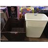 Image 1 : Rubbish Bin/Shelf Basket Lot of 2Â 
