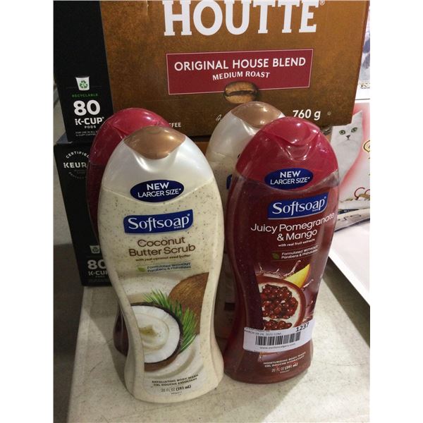 SoftsoapÂ Body Wash Lot of 4Â 