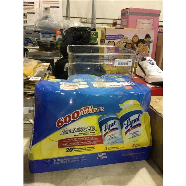 Case of Lysol Disinfecting WipesÂ 