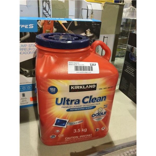 Kirkland Ultra Clean Premium Laundry Detergent Pacs (3.5kg)Â 