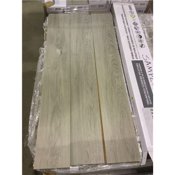 Dura iKore 5.0 Hybrid Composite Core and Acoustic Cork Backing Flooring - Color: KAPPA - Size: 7.25i