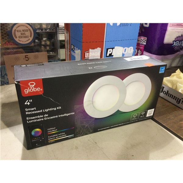 Globe 4in Smart Recessed Lighting KitÂ 