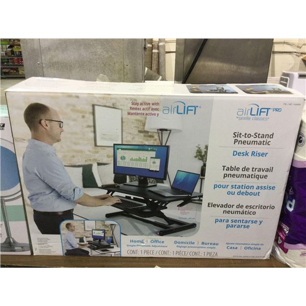 Air Lift Sit-To-Stand Desk RiserÂ 