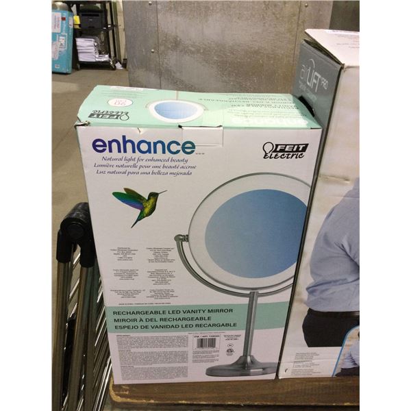 Enhance Rechargeable LED Vanity MirrorÂ 
