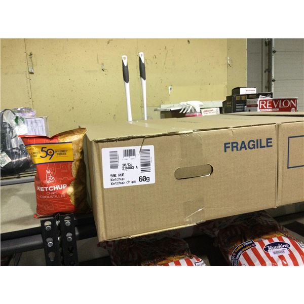 Case of 59th Street Ketchup Potato Chips (30 x 60g)