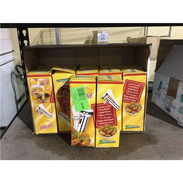 Case of 12 Falafel MoldsÂ 