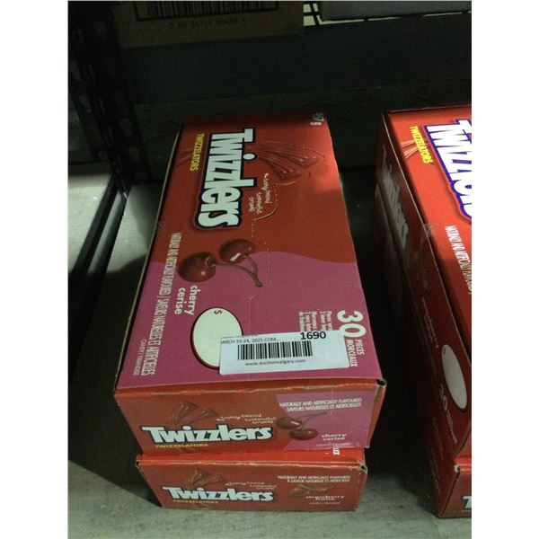 Twizzlers Cherry Twizzelators Licorice Candy (957g) Lot of 2
