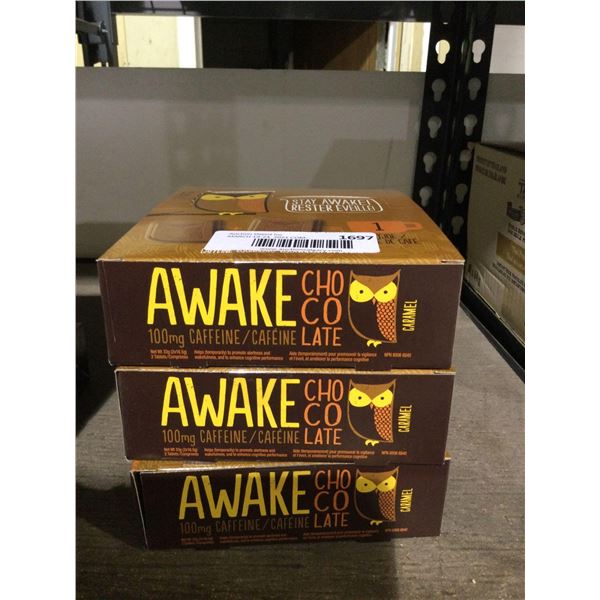Stay Awake Chocolate (12 x 33g) Lot of 3