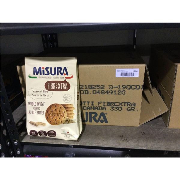 Case of Misura Whole Wheat Biscuits (6 x 330g)Â 