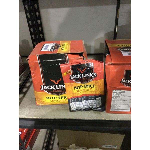 Case of Jack Link Hot Snack Sticks (9 x 150g)