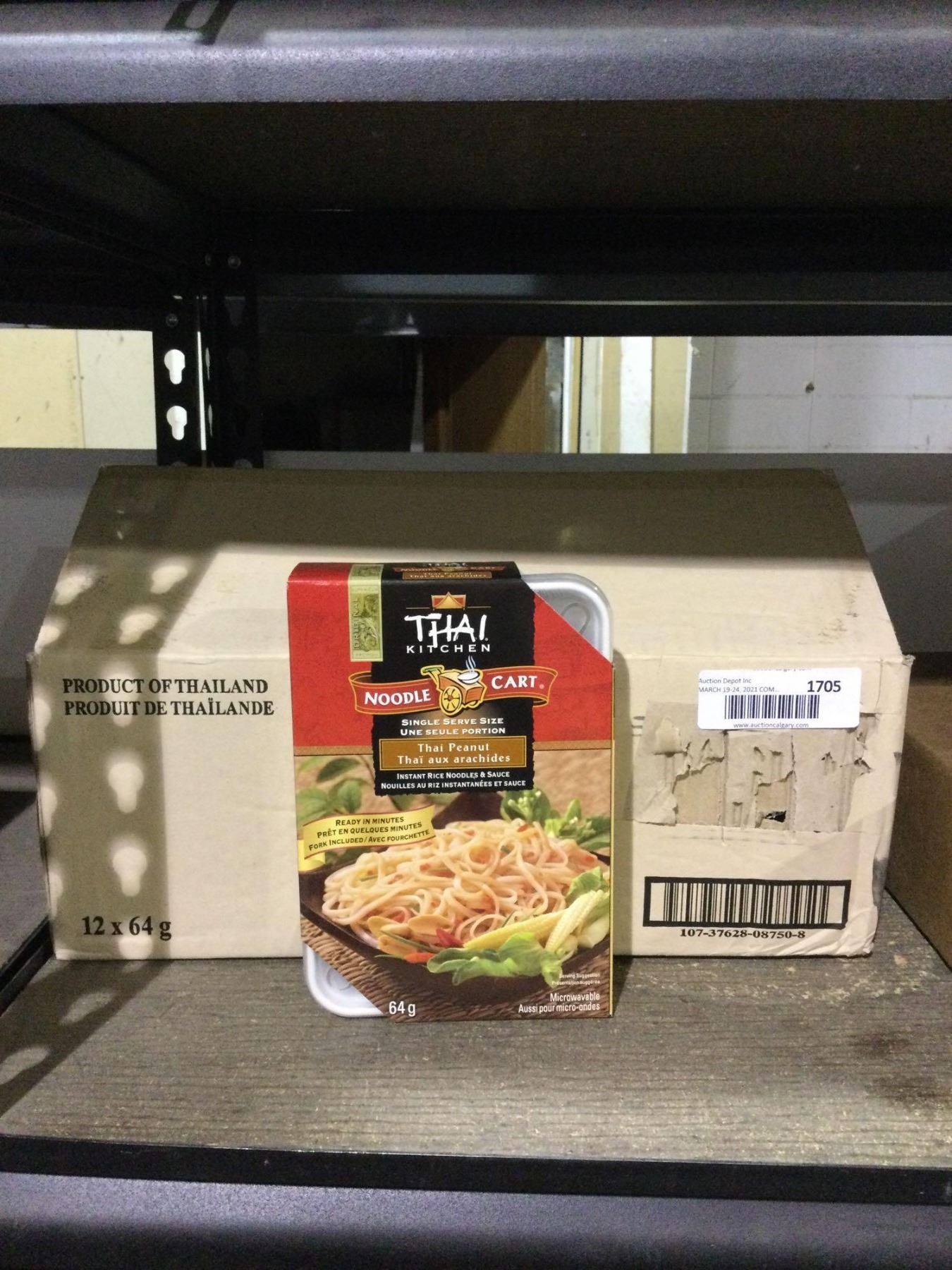 Case Of Thai Kitchen Thai Peanut Instant Rice Noodles And Sauce 12 X 64g A Case Of Thai Kitchen Thai Peanut Instant Rice Noodles And Sauce 12 X 64g A