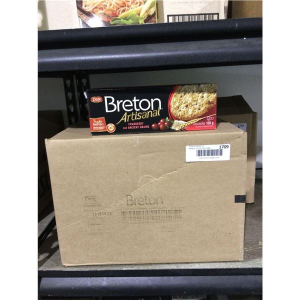 Case of Breton Cranberry Crackers (12 x 150g)
