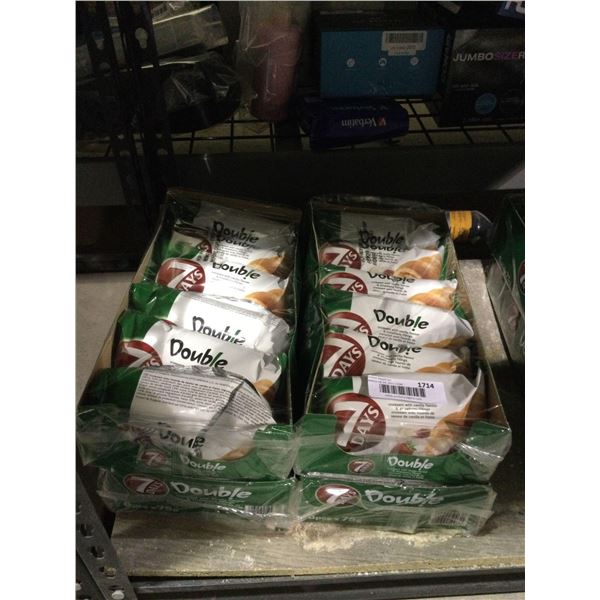 7 Days Vanilla Strawberry Filled Croissants Lot of 4