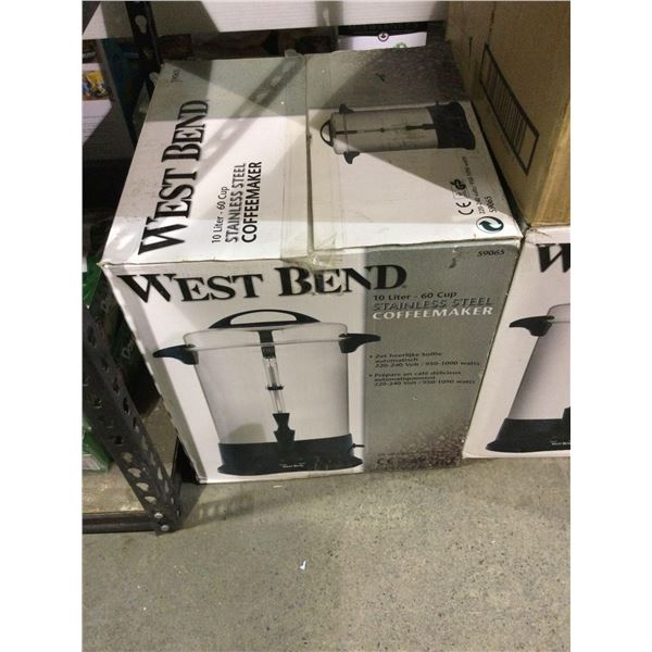 West Bend 10L Stainless Steel Coffeemaker
