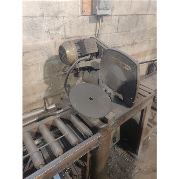 ROCKWELL / Delta Cut-Off saw with conveyor