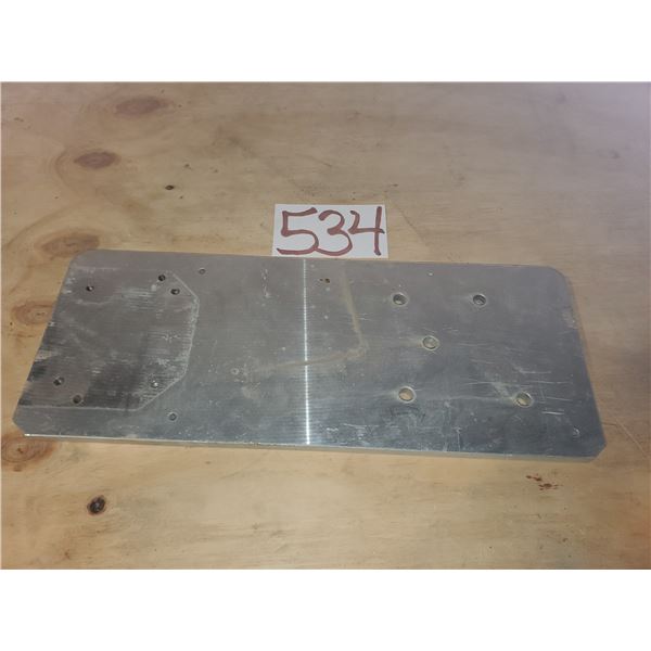 Aluminum plate 20" x 8" x 1/2"