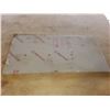 Image 1 : Plastic plate 24" x 12" x 3/16"